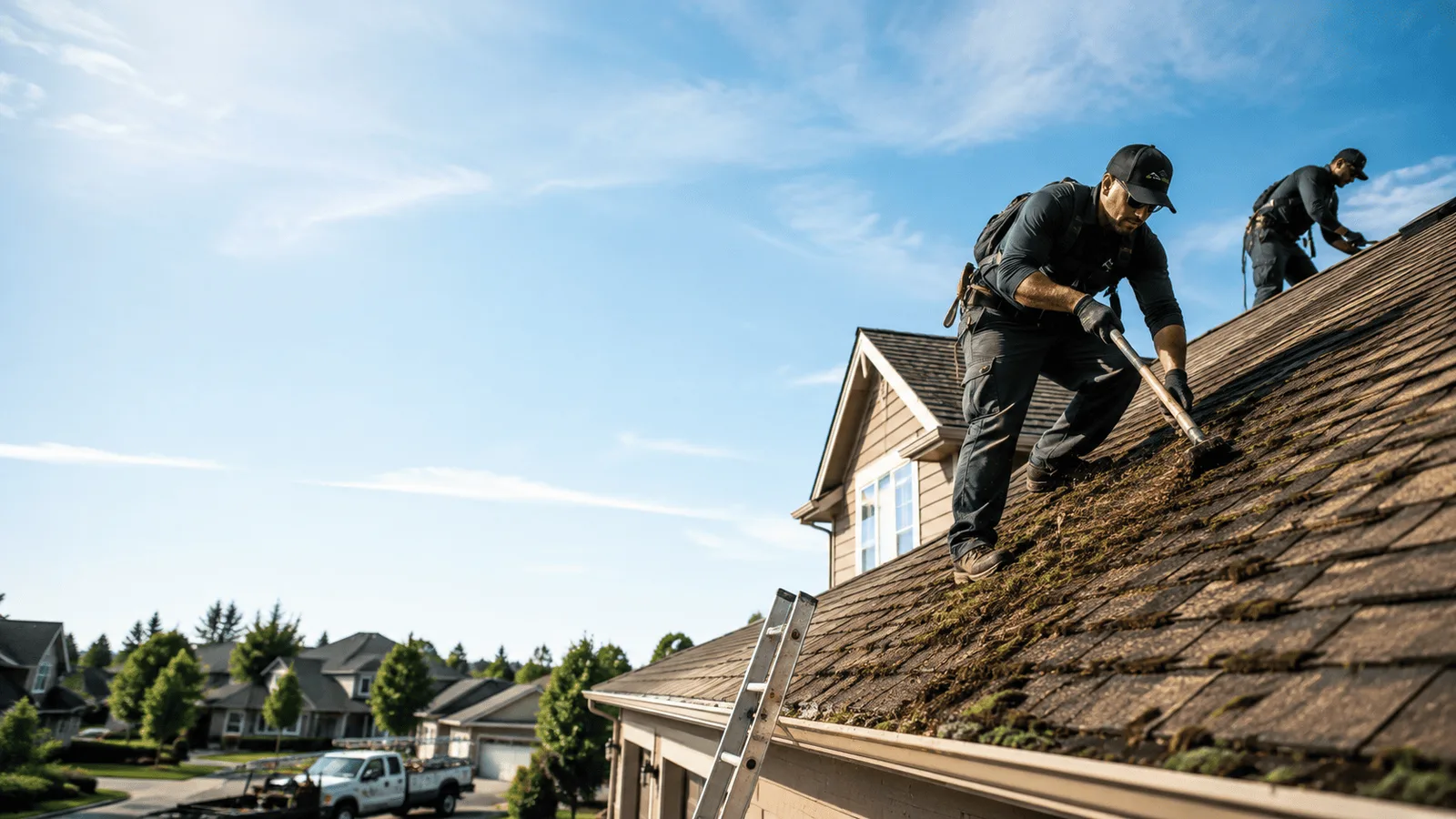 Roof Moss Removal in Boynton, OK near me